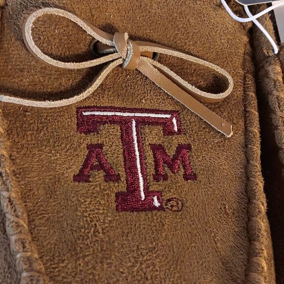Texas A&M Flannel Lined Slippers - Picture 7 of 9